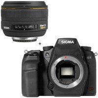 Sigma SD 1 Digital SLR Camera Body with Sigma 30mm f14 EX DC HSM AutoFocus Standard Lens for Sigma Digital SLR Cameras USA Warranty