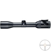 Swarovski Optik 17   10 x 42mm Z6i SR Series Rifle Scope  Matte Black Finish with Illuminated 4A i Reticle  30mm Tube with Swarovski Rail