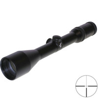 Swarovski Optik 125   4 x 24mm Habicht PH N Series Rifle Scope  Matte Black Finish with Illuminated 3 Post Dot Reticle  30mm Tube