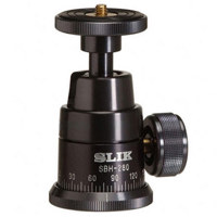 Slik SBH-280 Ball Head, for a Digital SLR or 35mm SLR Film Camera, Maximum Load 11 Lbs - Black