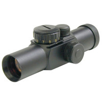Simmons 1 x 30mm Red Dot Scope  Matte Black Finish with 3 Dot Crossbow Reticle.