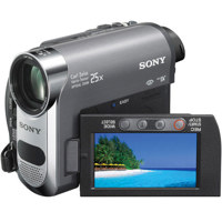Sony DCR-DVD108 DVD Handycam Camcorder, 40x Optical, 2000x Digital Zoom, Carl Zeiss Vario-Tessar Lens, 2.5" Touch Panel LCD Screen