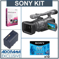 Sony HDR FX7 Digital HDV 1080i High Definition Handycam Camcorder 3 14 ClearVID 20x Optical Zoom Carl Zeiss Lens 211K Pixels Wide 16 9 Hybrid Clear Photo LCD plus Display
