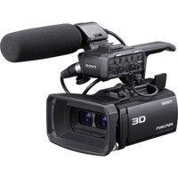 Sony HXR NX3D1 NXCAM 3D Compact Camcorder Dual CMOS Sensor 10x 3D Optical Zoom 35 inch LCD 96GB Capacity