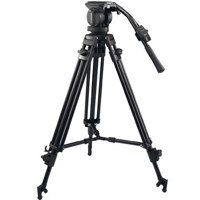 Sony Mid Spreader Tripod with RM 1BP LANC Remote Commander for the HRV V1U Professional HDV Cinema Style Camcorder