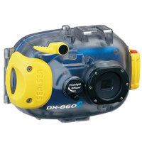 Sea amp Sea DX 860G  Black Underwater Digital Camera and Sport Plus Kit with YS 27DX External Strobe
