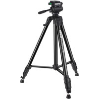 Sunpak Ultra Pro 757 Tripod with 3-way Fluid-Effect Panhead, Silver