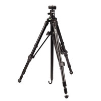 Sunpak Fieldmaster Black Tripod with Ball Head & Pan Head