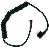 Sunpak 2 Pin Coiled Connector Cord for all High Voltage Sunpak Flashes Except the 544, 555 & 622 Super.