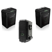 Core SWX 2x NANO 14.8V 98Wh Micro V-Mount SMART Batteries, Bundle with Core SWX GPM-X2S Charger
Core SWX 2x NANO 14.8V 98Wh Micro V-Mount SMART Batteries, Bundle with Core SWX GPM-X2S Charger