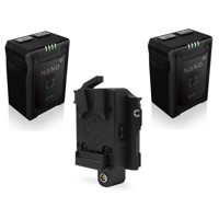 Core SWX 2x NANO 14.8V 98Wh Micro V-Mount SMART Batteries, Bundle with Core SWX CXV-KOMU RED Komodo Plate
Core SWX 2x NANO 14.8V 98Wh Micro V-Mount SMART Batteries, Bundle with Core SWX CXV-KOMU RED Komodo Plate