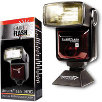 Phoenix Digital SmartFlash 99C Power Zoom  Bounce Shoe Mount ETTL-II Flash for Canon EOS SLR's  Guide Number 99