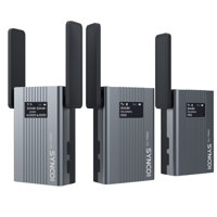 Synco Audio Wmic-TS UHF Wireless Microphone System with 2x Transmitter and 1x Receiver
Synco Audio Wmic-TS UHF Wireless Microphone System with 2x Transmitter and 1x Receiver