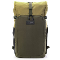 

Tenba Fulton V2 14L Backpack for Mirrorless or DSLR Camera with 3-4 Lenses and 13" Laptop, Tan/Olive