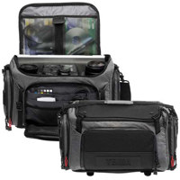 Tenba Shootout Large Shoulder Photo & Notebook Equipment Bag, Fits Most 15" Laptops, Black / Olive
