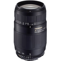 Tamron 75-300mm f/4-5.6 LD AF Macro Auto Focus Zoom Lens with Hood for Canon EOS - with 6 Year USA Warranty