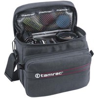 Tamrac #5285 Video / Photo 5, Double Decker Camcorder & Camera Compact Bag, Black.
