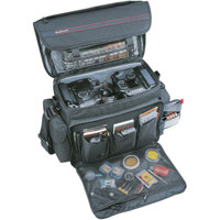 Tamrac 619 Super Pro System 19  Briefcase-Style Bag for Two Pro-Sized SLRs &amp Accessories  Black.