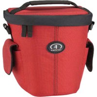 Tamrac 3325 Aero Zoom 25 Holster Case  Red  with Belt Loop  Shoulder Strap &amp Carry Handle