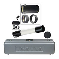 Tele Vue Renaissance 102 Solid Brass  4  f 86  APO Refractor Scope on Walnut Gibralter Mount