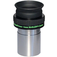 Tele Vue 17mm Nagler Type 4 2" Ultra Wide Field Eyepiece with 82 Degree Field of View.