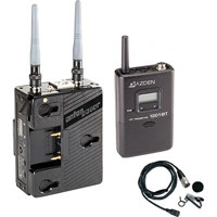 Azden 1201ABS UHF Wireless Body Pack System Consists of 1201URXAB with 1201BT and ECM 44H