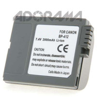 Adorama Lithium-Ion Camcorder Battery, Replacement for the Canon BP-315, 7.4v 1000 mAh