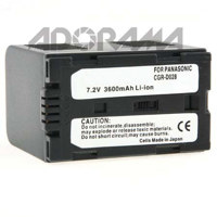 Adorama Lithium-Ion Camcorder Battery, Replacement for the Canon BP-930 7.2v 3000 mAh