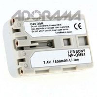 Adorama Lithium-Ion F Series Rechargeable Camcorder Battery, Replacement for the Sony NPF-FA50.
