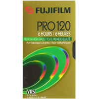 Fujifilm T-120 High Grade VHS Tape - Designed for your movie and TV library