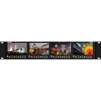 Marshall QV 171X HDSDI 17 inch LCD Rack Mount Desktop Quad Viewer Monitor Redesigned