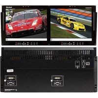 Marshall V R1042DP DVI 104 XGADVI LCD Rack Mount TFT MegaPixel Dual Screen DVI Monitor Set