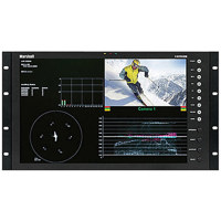 Marshall QV261A HDSDI 26 inch Desktop Quad Viewer LCD Monitor 1920 x 1200 Resolution 800 1 Contrast Ratio Audio Monitor Closed Captioning