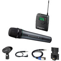 Samson UHF Micro 32 Channel Camera System with Sony ECM 44 Wired Lavalier Mic