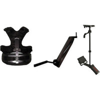 VariZoom Hollywood Lite FlowCam GT Fully Supported Single Arm Sabilizer System with Sony V Lock Type Battery Mount Option for Cameras 2 16 lbs