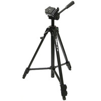Vanguard 3 Section, 40" Extended Aluminum Gun Bipod with Non-slip "U" Style Yoke.