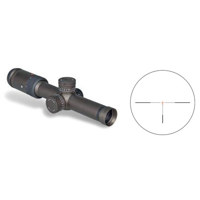 Vortex Optics 1 4 x 24mm Razor HD Series Riflescope Stealth Shadow Black Finish with Illuminated CQMR 1 MOA Reticle 30mm Tube
