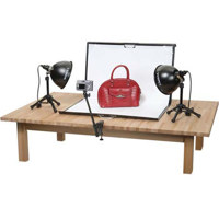 Velbon El Carmagne 530 Carbon Fiber Tripod with Pan Head & Case, Height 10.2" - 64.7", Maximum Load 25 lbs.