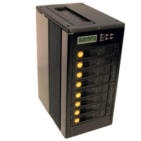WiebeTech RTX800 IR 8 Bay iSCSI RAID Subsystem 16TB Capacity Formatted HFS for Mac US Power Plug