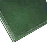 Webway Model 7, Presentation Prestige, Expandable Portrait Album with Solid Blue Covers, Holds 10 5" x 7" Photos, 1 Per Page.