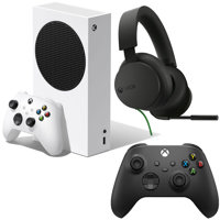 Xbox Series S Console - Bundle With Microsoft Xbox Wired Stereo Headset, Xbox Wireless Controller, Carbon Black
Xbox Series S Console - Bundle With Microsoft Xbox Wired Stereo Headset, Xbox Wireless Controller, Carbon Black