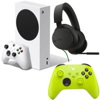 Xbox Series S Console - Bundle With Microsoft Xbox Wired Stereo Headset, Xbox Wireless Controller, Electric Volt
Xbox Series S Console - Bundle With Microsoft Xbox Wired Stereo Headset, Xbox Wireless Controller, Electric Volt