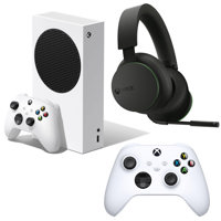 

Microsoft Series S Console, Bundle with Xbox Wireless Stereo Headset, Wireless Controller Robot White