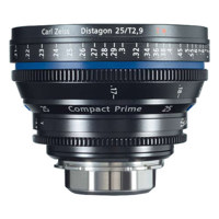 Zeiss Compact Prime CP2 25mm f29 T Feet EF EOS Bayonet Mount Lens