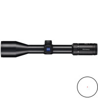 Schmidt Bender 3 12x42mm Klassik Series Riflescope Matte Black Finish with Illuminated L9 Reticle 30mm Tube