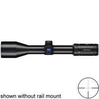 Zeiss 25 10x50mm T Victory Varipoint Series Riflescope Matte Black Finish with Illuminated 0 Reticle Hunting Turrets Railmount 30mm Tube
