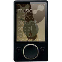 Microsoft Zune 80 GB Digital Media Player  Black