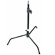 Avenger Heavy Duty 38.6" Backlite Mini C-Stand, with 5/8" Mounting Stud, Steel Legs & Aluminum Riser, Black.