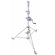 Avenger Heavy Duty 12' High Wind-Up Geared Lightstand with Braked Hard Wheels, Chrome Steel Base.