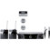 AKG Acoustics WMS 40 Dual INSTRUMENT Wireless System, with 2 Bodypack Transmitters, Dual Channel Receiver & Instrument Cables, TV CHANNEL 45